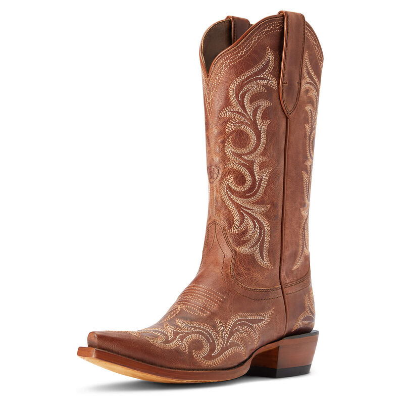 Botas Vaqueras Ariat Hazen Marrones Mujer - Chile 237-GMADXT